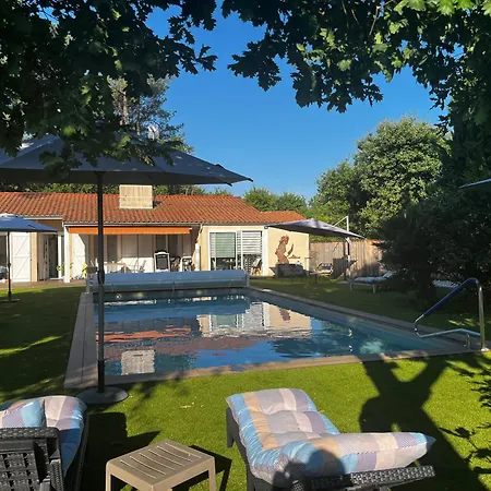 La Herbert - Piscine Chauffee, Et Velos Gratuits Bed & Breakfast 3*